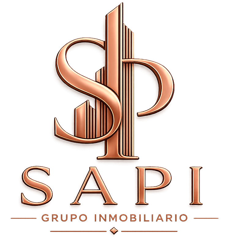 Logotipo de SAPI Grupo Inmobiliario especialistas en oficinas y espacios premium en Oaxaca