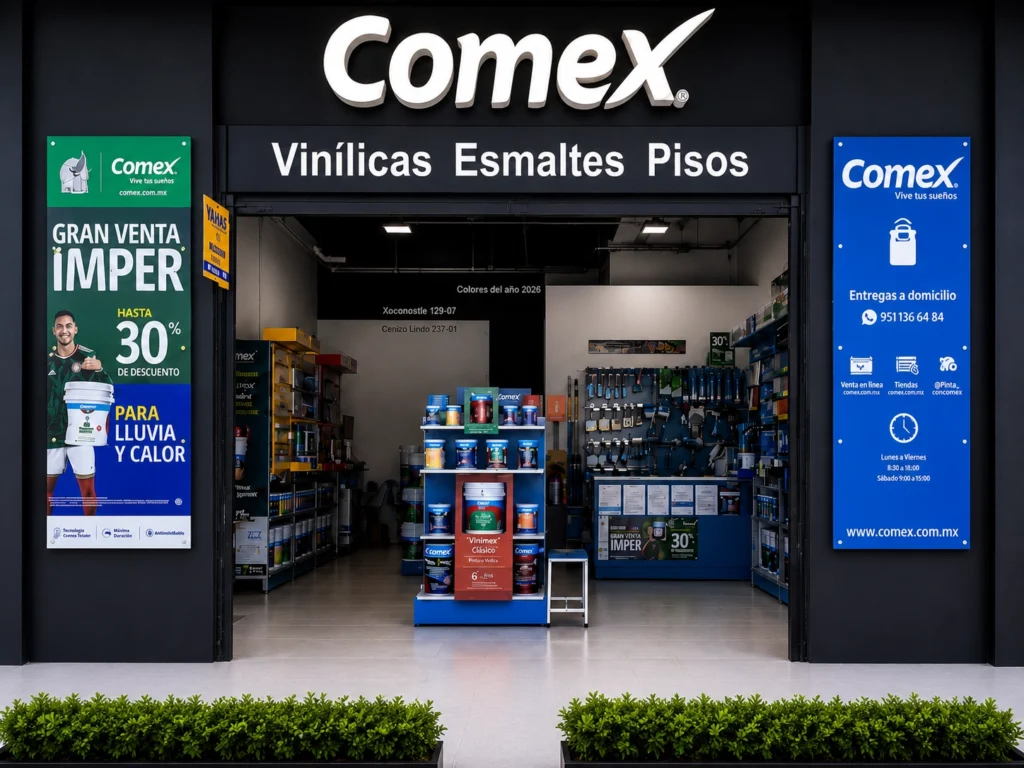 Tienda Comex en Glorieta Plaza Comercial Oaxaca